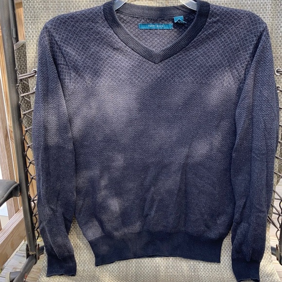 ⚜️Perry Ellis Grey Multi Knit Sweater! - Picture 1 of 5